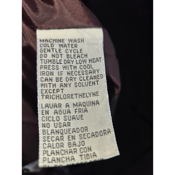 VTG Evan-Picone Fairy Whimsigoth Brown and Blue Asymmetrical Dress - Picture 6 of 6